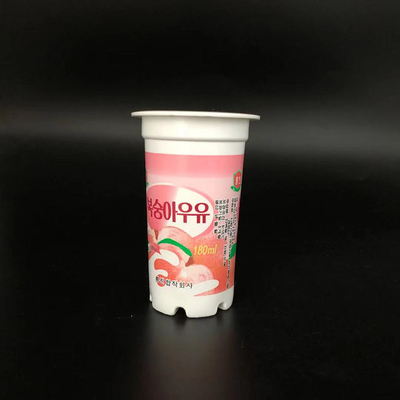 copos descartáveis do iogurte dos PP da tampa de 90mm com o ODM das tampas 320ml