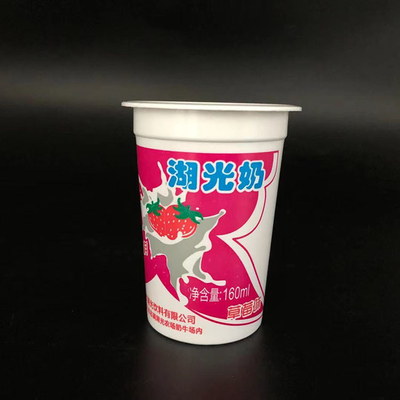empacotamento plástico do copo do iogurte dos copos 66-160ml