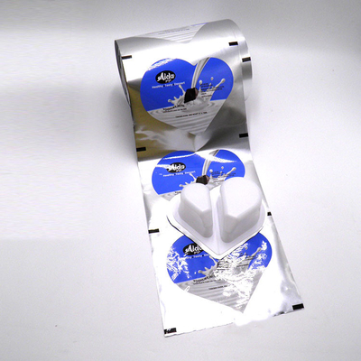 90 mícrons produto comestível de selagem do copo do iogurte do filme de rolo da folha de alumínio de 100 mícrons