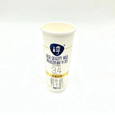 Indivíduo biodegradável produto comestível de papel congelado do PE do ODM 6oz PP do copo do iogurte