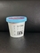 Impressão IML de 180 ml de iogurte de plástico com tampa de folha de alumínio e tampa de plástico