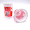 copo plástico do iogurte de 4.7oz 140ml que congela o ISO plástico descartável do copo do gelado
