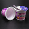 3 OEM feito sob encomenda de Logo Food Packaging do copo do gelado do copo 100ml do iogurte dos PP da onça