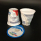 Encolha a resistência descartável plástica dos copos 5.7oz 170ml Frost do iogurte da etiqueta
