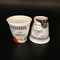 copos plásticos descartáveis do iogurte do copo 170ml com os copos congelados tampas do iogurte