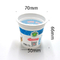 copo material plástico do produto comestível de 120ml pp para o transporte de empacotamento de /milk /wine do iogurte pelo mar