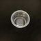 Geleia plástica redonda transparente do petisco do copo 100ml do recipiente plástico da forma original dos PP