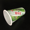 copos impressos feitos sob encomenda descartáveis do iogurte da injeção 330cc que empacotam para o molho