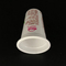 copo plástico descartável dos pp do iogurte da bebida 150ml com Logo Printing