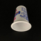 Copo congelado do iogurte do iogurte do produto comestível dos potenciômetros do iogurte de Eco Logo Printed Round 150ml copo plástico feito sob encomenda amigável com tampas