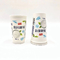 Recipientes de papel congelados impressos do gelado 200g do iogurte de Eco copos amigáveis com tampas