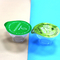 Reusável personalizado descartável plástico do copo 100ml do iogurte dos Pp da tampa da folha